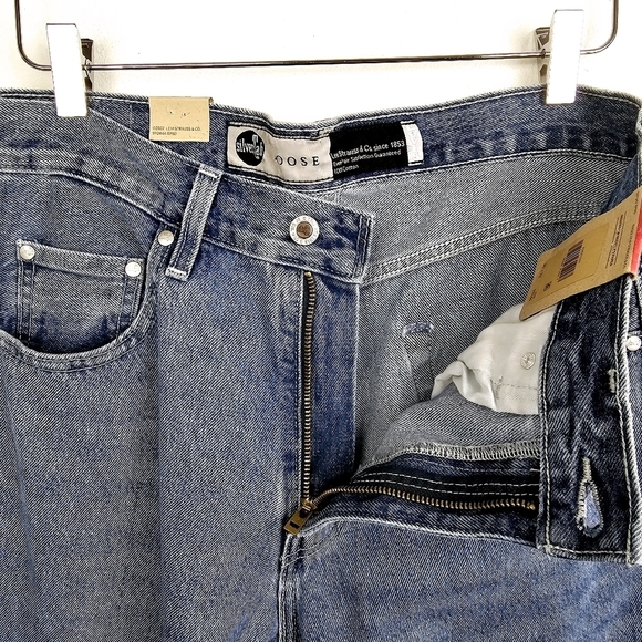 Levi's Silvertab Loose Men's Jeans - Medium Wash NWT - Picture 7 of 16